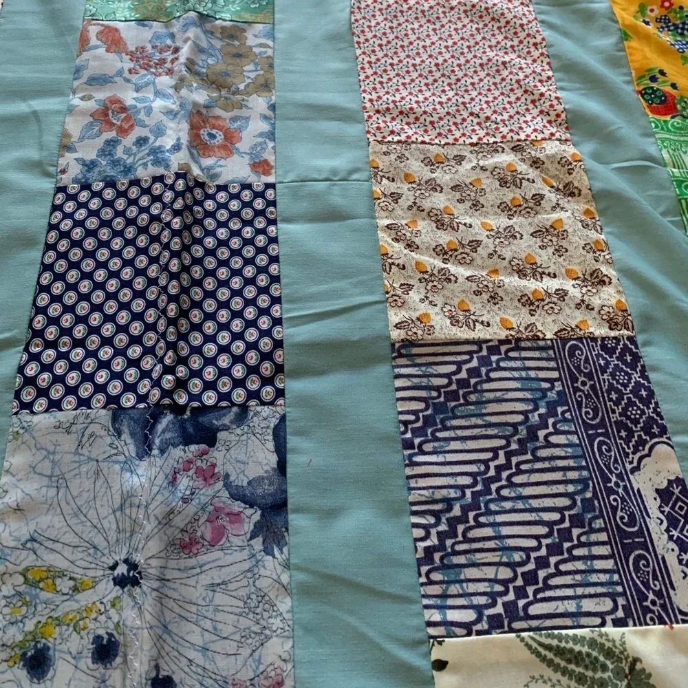 Quilt Patchwork Flowers Floral Paisley